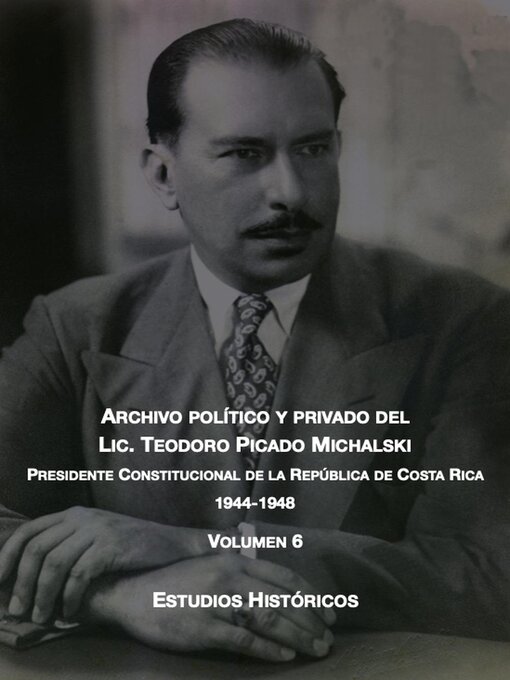 Title details for Estudios históricos by Teodoro Picado - Available